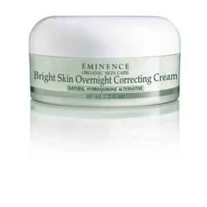 Bright skin overnight correcting crème